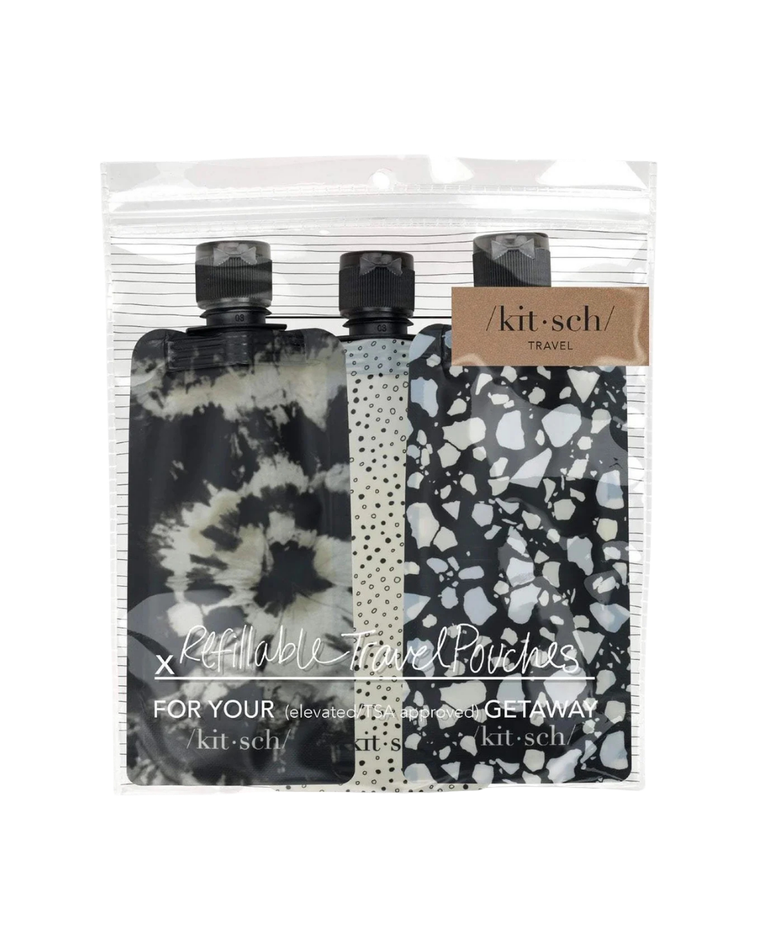 Refillable Travel Pouches