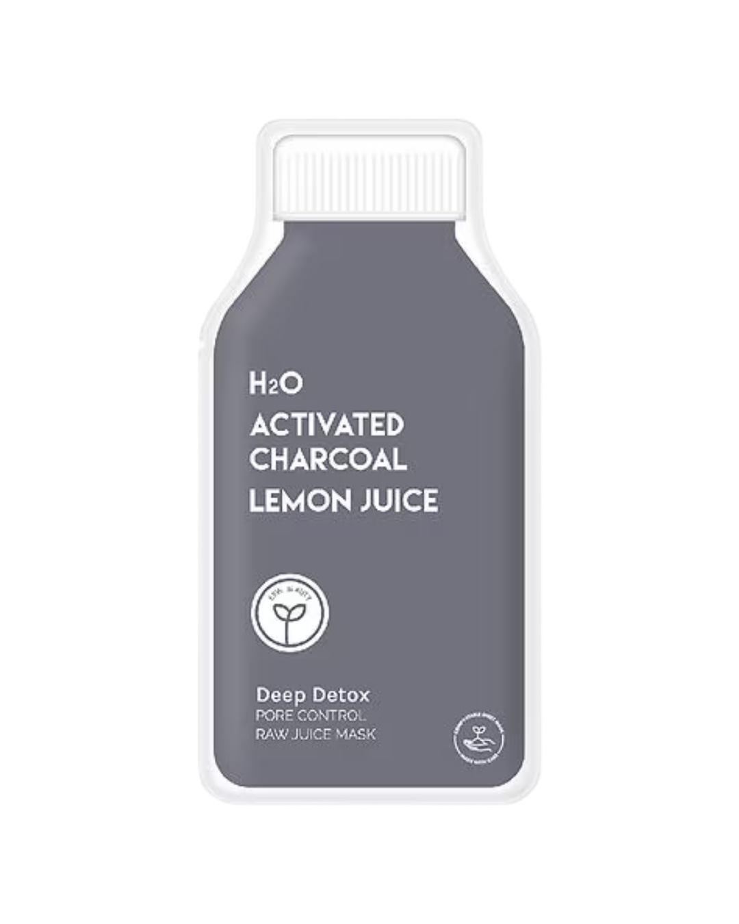 Activated Charcoal Lemon Juice Sheet Mask