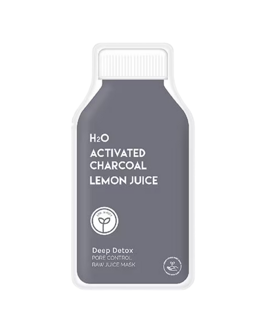 Activated Charcoal Lemon Juice Sheet Mask